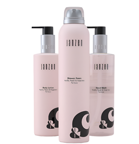 JANZEN sprchová pena Vanilla Peach 200 ml